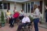Great Grandma Ivey arrives
