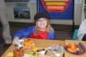 Julia at her school party