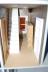 The hallway - the stairs aren't installed yet, just setting inside but the light is! 