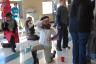 The wax museum - they had to freeze until you put a ticket in their cup