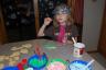 Yum - going through lots of plastic knives since we had to keep licking them!