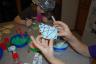 Decorating cookies
