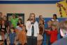 The music teacher is charge of it all