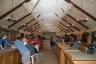 The tasting room which is in the old dairy barn