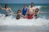 A big wave just surprised us!