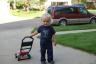 Cody liked the lawn mower
