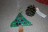 Christmas Ornaments the girls made while we were camping 