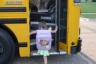 Trying out the bus - Day Two of School