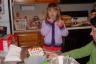 Callie and Mommy worked on the house