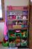 Look at our new shelf for our play kitchen!