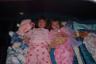 We are all ready for bed in our tent