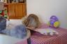 Sleeping Beauty (and no she is not pretending - she is out cold!)
