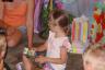 Opening gifts