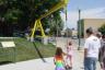 Lifting the car at the Washington Pavilion