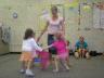 Miss Myra with Julia and friends in kindermusic