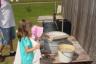 Washing clothes the old fashioned way