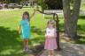 pumping for water at the surveyor's house - we couldn't take any pics inside